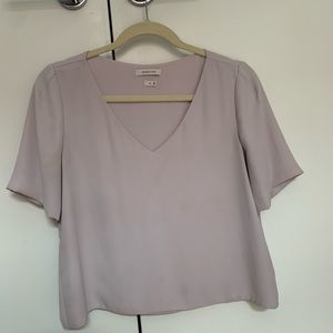 Babaton Randy Blouse - V Neck Crop